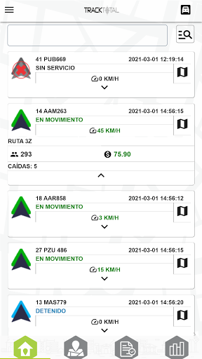 TrackTotal Screen 2