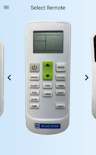 AC Remote For Blue Star