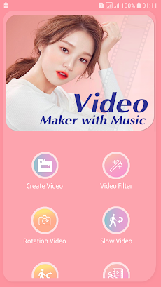 Music Video Photo Slideshow - Video Maker Photosのおすすめ画像1