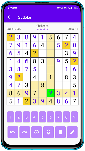 Sudoku - Classic Sudoku Puzzle Screen 2