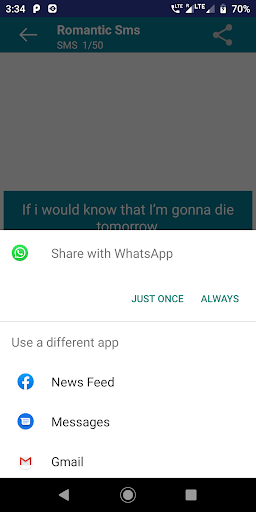 2024 Love Messages Screenshot
