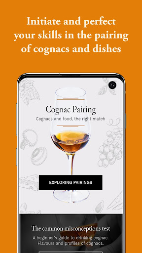 Android application Cognac Pairing screenshort