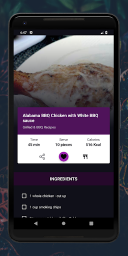Grilled Chicken Recipes Screen 3