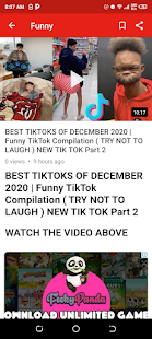 Funny TikTok Videos 2021 1.0.8 APK screenshots 4