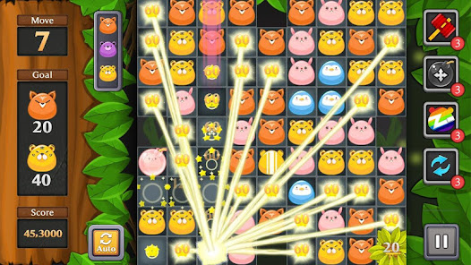 Screenshot 9 Jungle Match Puzzle android