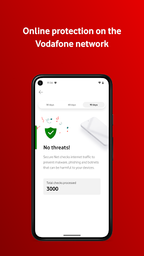 Vodafone Secure Net Screenshot