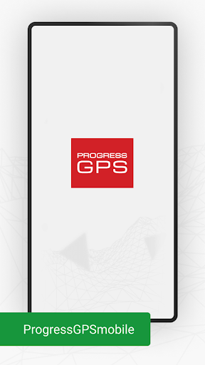 Android application Progress GPS mobile screenshort