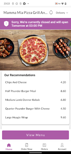 Mamma Mia Pizza Grill & Kebab Screen 2