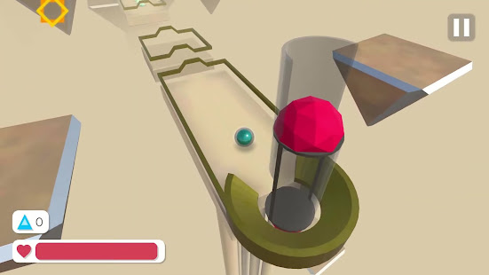 Tower Escape : glass ball roll screenshots apk mod 3