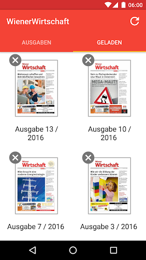 Wiener Wirtschaft Screen 2