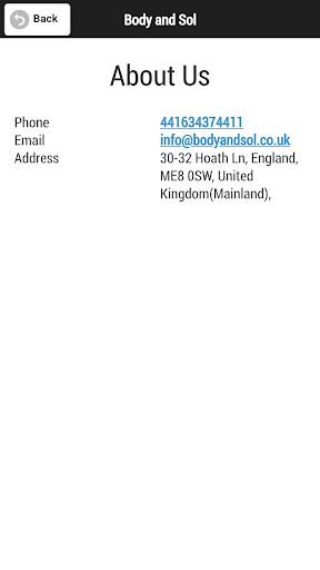 Body and Sol Screen 3