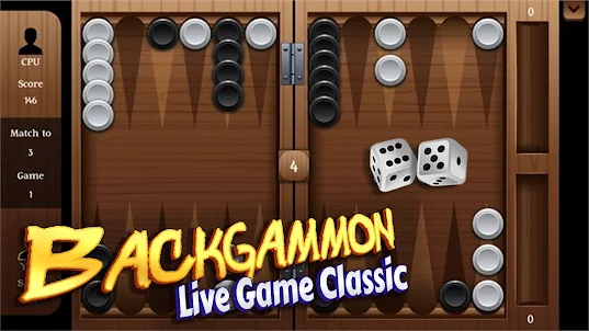 Backgammon Live Game Classic