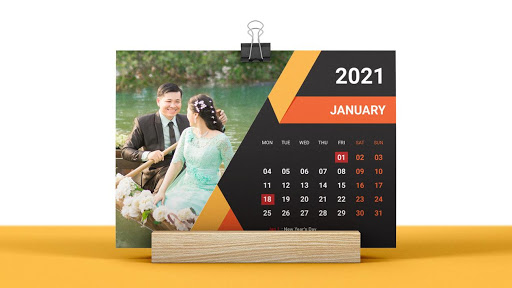 Calendar Photo Frames 2021 - Photo Frame Editor