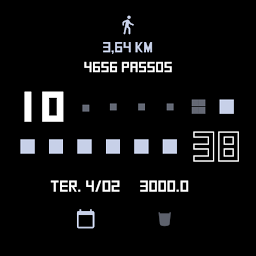 AD SquareShift - Watch Face - Screenshot Image