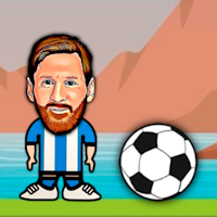 Keepie uppies with Messi