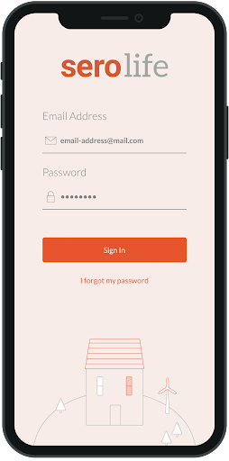 Android application Sero Life screenshort