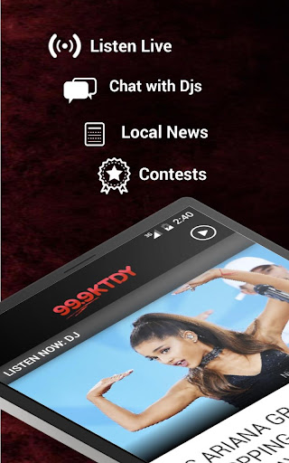 Screenshot of 99.9 KTDY
