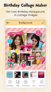 Imágen 12 Birthday Photo Collage Maker android