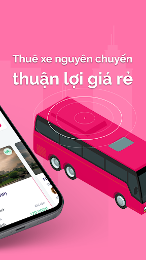 KBus - Kết nối thuê xe du lịch Screen 2