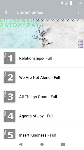 Five14 Church App Screen 2