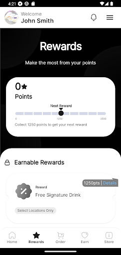 Screenshot of Phoenix Food Rewards
