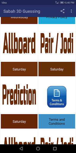 Sabah 3D Guessing Screen 2
