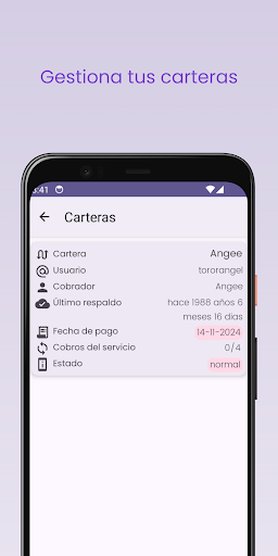 CrediPagos - Administración Screen 3