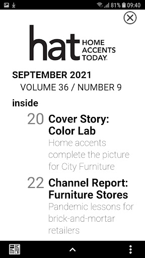 Home Accents Today Screen 2