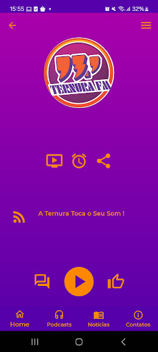 Android application Rádio Ternura FM screenshort