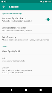 SyncMyDroid Lite: Transfer to PC