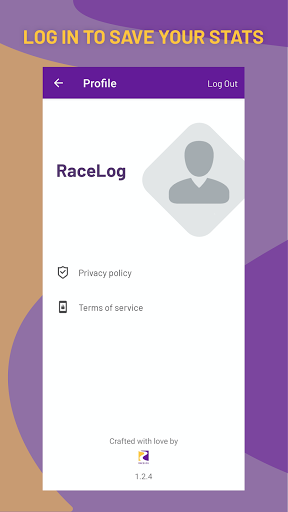 RaceLog Tracking Screen 3