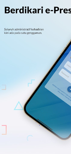Android application E-Presence Berdikari screenshort