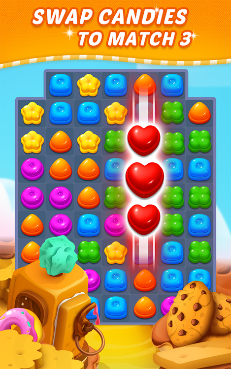 Sweet Candy Puzzle: Match Game - 1.110.5089 - (Android)