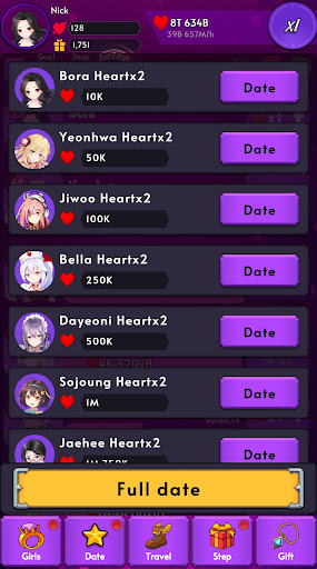 IdleGirls Screen 2
