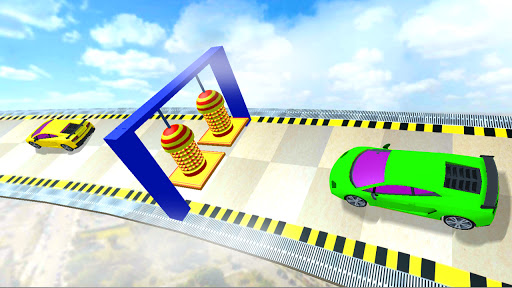 Android application Car Stunts - Impossible Track screenshort