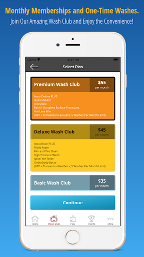 Aqua Car Wash Screen 3