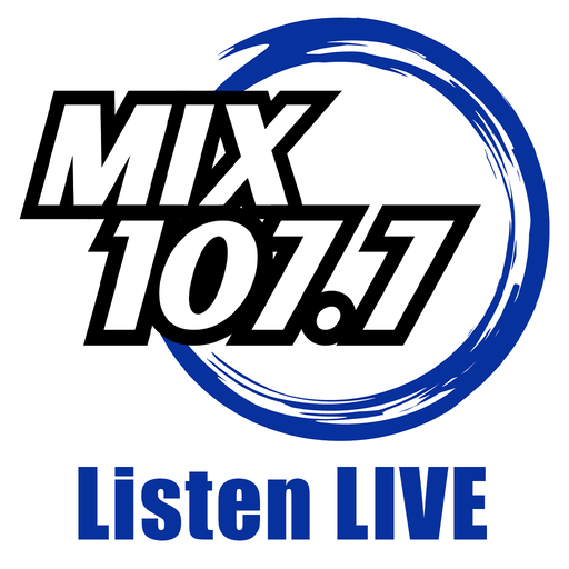 MIX 107.7 logo