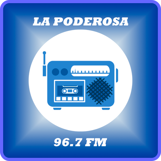 La Poderosa 96.7 FM Radio logo