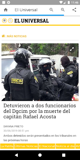 Periódicos Venezolanos Screen 2