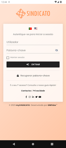 Android application mySINDICATO screenshort