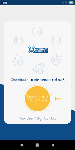 Android application Chemfact screenshort