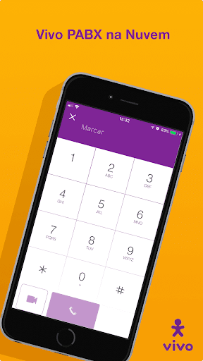 Android application Vivo Pabx na Nuvem screenshort