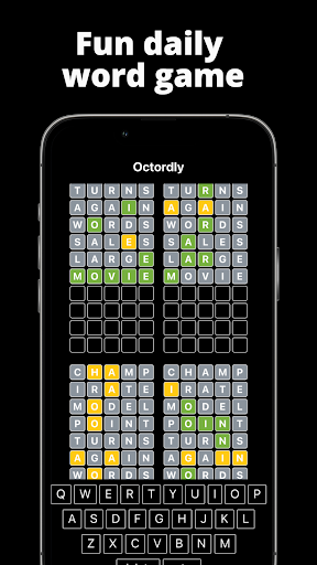 Octordly: Daily Word Puzzle Screen 2