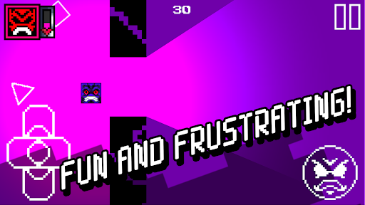 Android application Geometry Rage screenshort