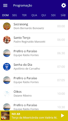 Rádio Fontes Screen 2