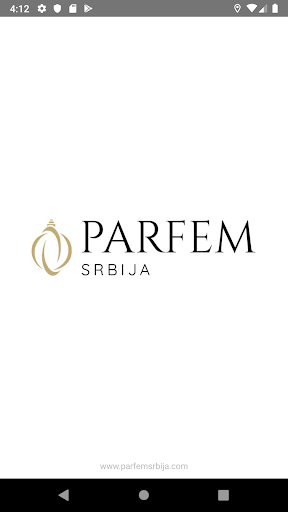 Android application Parfem Srbija screenshort