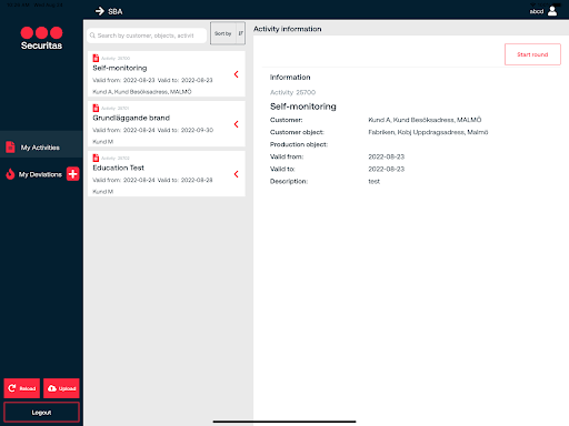 Securitas MPS Screen 3