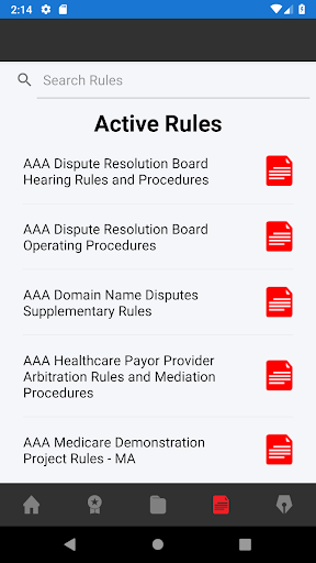 AAA Rules Screen 3