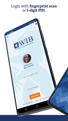 WIB Mobile Banking St Maarten Screen 2
