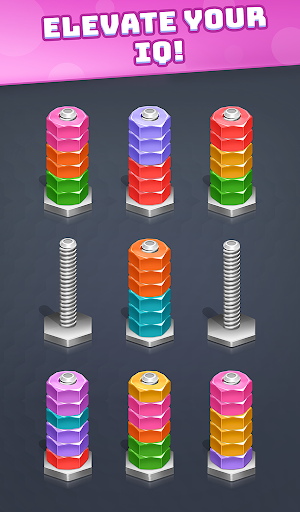 Nuts & Bolts Screw Sort Puzzle screenshot